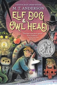 Image of Elf Dog and Owl Head